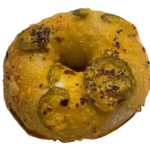 Jalapeno cheese Bagel