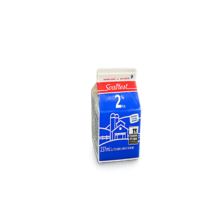 Milk 2% (237 ml)