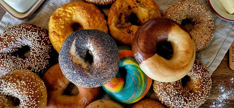 Fresh bagels from our bagel shop in Barrie